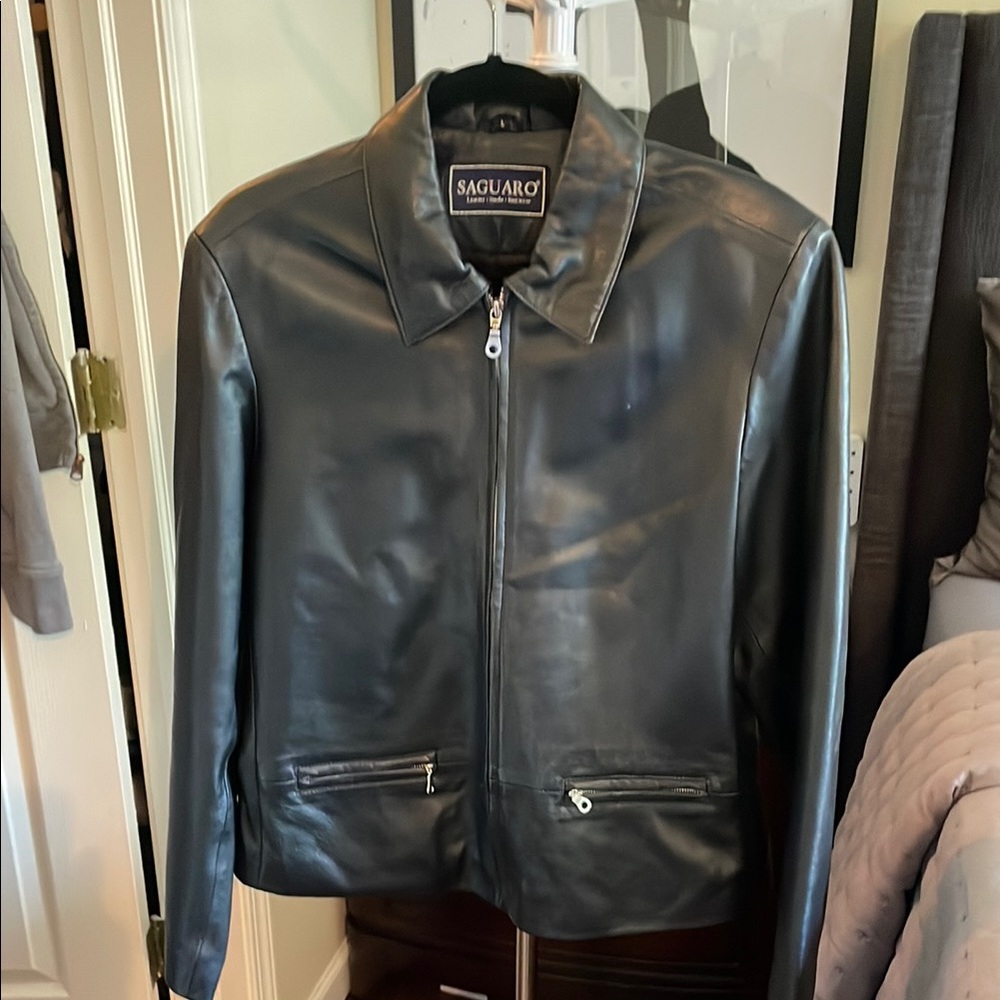 Black Leather Jacket for Women